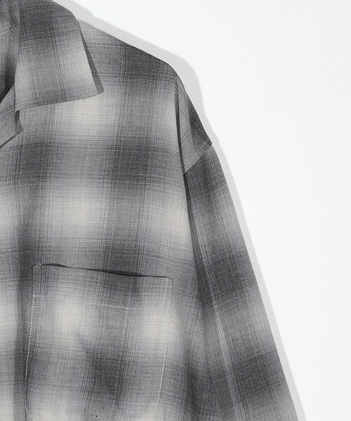 MEN'S BIGI / メンズビギ シャツ・ブラウス | オンブレーチェックヴィンテージ調シャツ | 詳細3