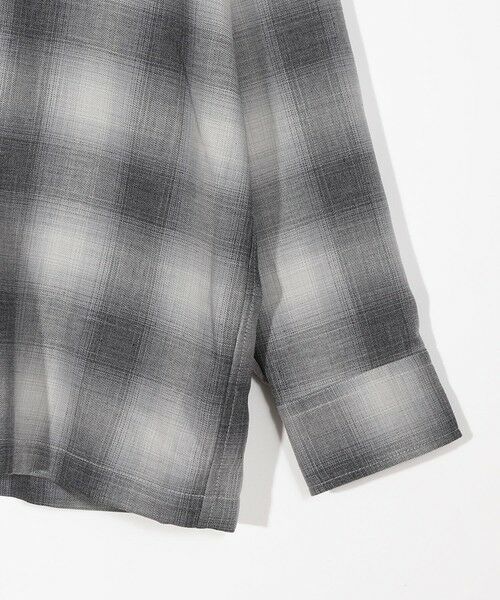 MEN'S BIGI / メンズビギ シャツ・ブラウス | オンブレーチェックヴィンテージ調シャツ | 詳細5