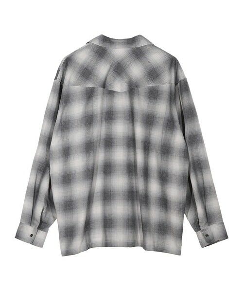 MEN'S BIGI / メンズビギ シャツ・ブラウス | オンブレーチェックヴィンテージ調シャツ | 詳細6