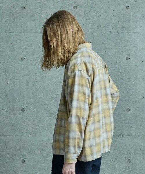 MEN'S BIGI / メンズビギ シャツ・ブラウス | オンブレーチェックヴィンテージ調シャツ | 詳細16