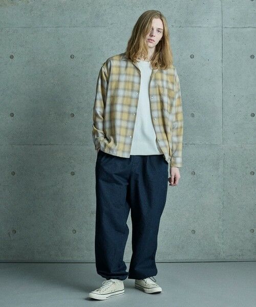 MEN'S BIGI / メンズビギ シャツ・ブラウス | オンブレーチェックヴィンテージ調シャツ | 詳細18