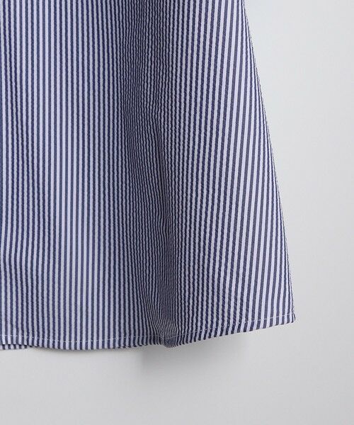 MEN'S BIGI / メンズビギ シャツ・ブラウス | 4WAYサッカーストライプシャツ<ストレッチ><EASY CARE> | 詳細4