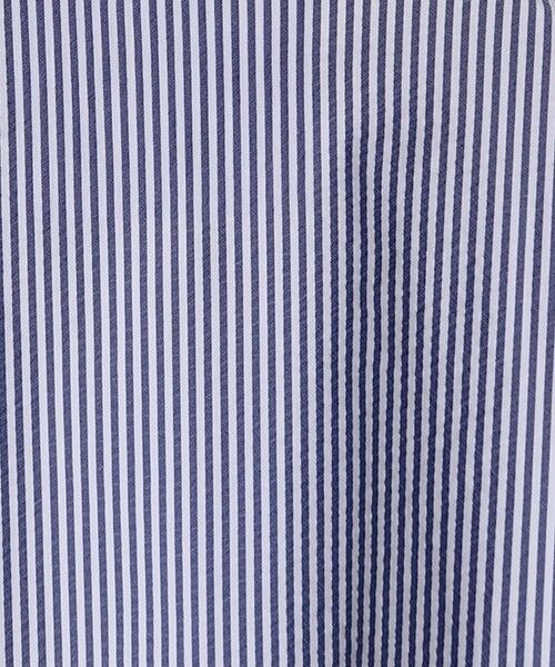 MEN'S BIGI / メンズビギ シャツ・ブラウス | 4WAYサッカーストライプシャツ<ストレッチ><EASY CARE> | 詳細7