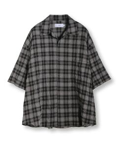 MEN'S BIGI / メンズビギ シャツ・ブラウス | シアーチェックビッグシルエットシャツ