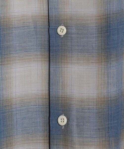 MEN'S BIGI / メンズビギ シャツ・ブラウス | シアーチェックビッグシルエットシャツ | 詳細10
