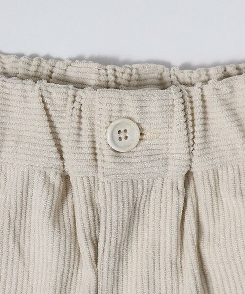 MEN'S BIGI / メンズビギ ショート・ハーフ・半端丈パンツ | サマーコーデュロイワイドハーフパンツ | 詳細1