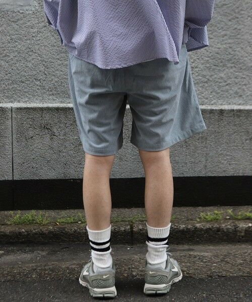 MEN'S BIGI / メンズビギ ショート・ハーフ・半端丈パンツ | サマーコーデュロイワイドハーフパンツ | 詳細10