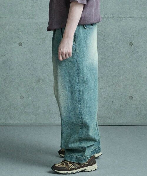 MEN'S BIGI / メンズビギ デニムパンツ | セミワイドデニムタックパンツ | 詳細22