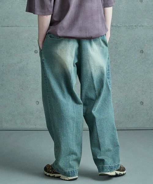 MEN'S BIGI / メンズビギ デニムパンツ | セミワイドデニムタックパンツ | 詳細23