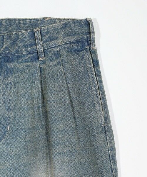 MEN'S BIGI / メンズビギ デニムパンツ | セミワイドデニムタックパンツ | 詳細16