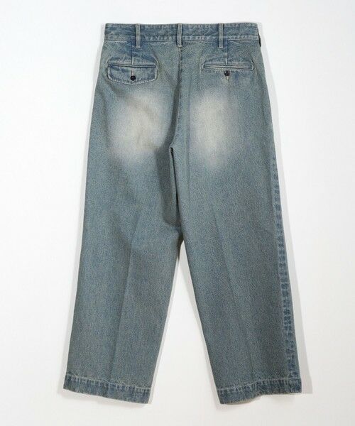 MEN'S BIGI / メンズビギ デニムパンツ | セミワイドデニムタックパンツ | 詳細18