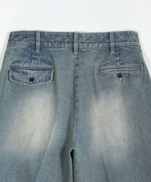 MEN'S BIGI / メンズビギ デニムパンツ | セミワイドデニムタックパンツ | 詳細19