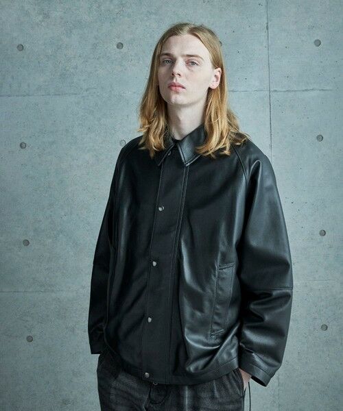 MEN'S BIGI / メンズビギ ブルゾン | シープレザーブルゾン | 詳細10