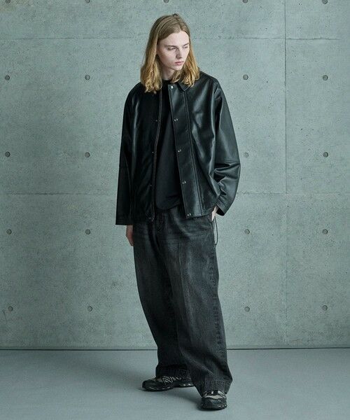 MEN'S BIGI / メンズビギ ブルゾン | シープレザーブルゾン | 詳細14