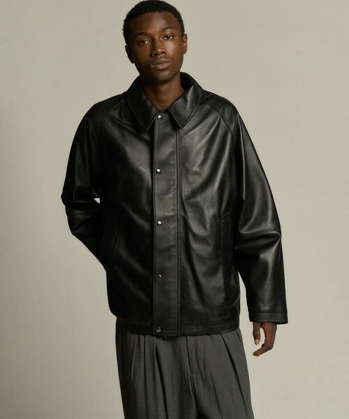MEN'S BIGI / メンズビギ ブルゾン | シープレザーブルゾン | 詳細15