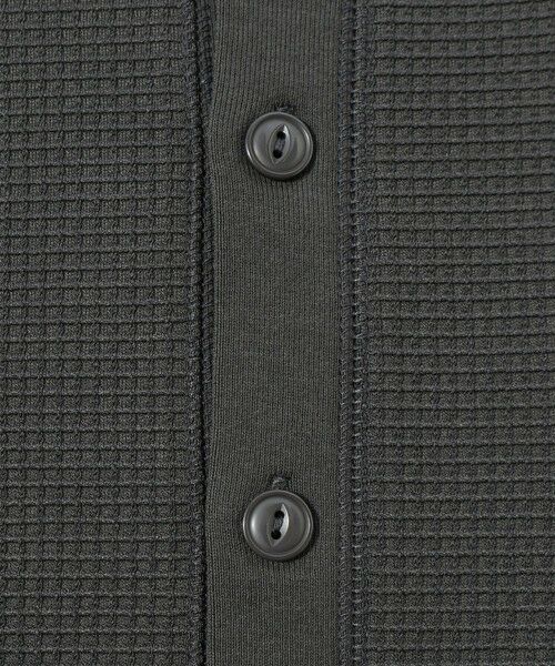 MEN'S BIGI / メンズビギ Tシャツ | テックサーマル ヘンリーネックシャツ＜吸水速乾・ストレッチ・軽量・通気性・保温性＞ | 詳細12