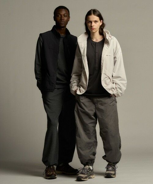 MEN'S BIGI / メンズビギ Tシャツ | テックサーマル ヘンリーネックシャツ＜吸水速乾・ストレッチ・軽量・通気性・保温性＞ | 詳細15