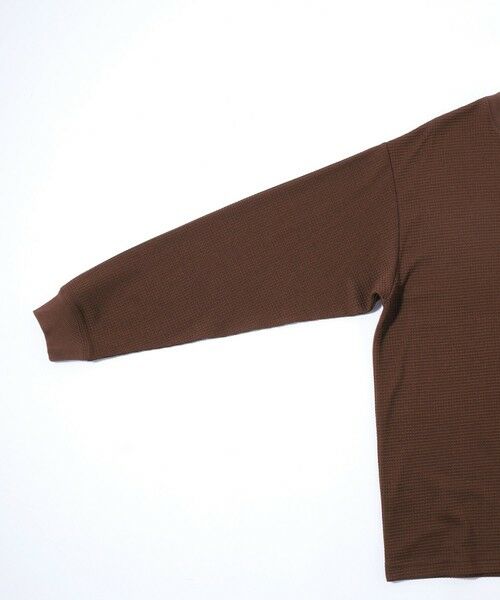 MEN'S BIGI / メンズビギ Tシャツ | テックサーマル ヘンリーネックシャツ＜吸水速乾・ストレッチ・軽量・通気性・保温性＞ | 詳細22