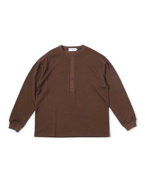 MEN'S BIGI / メンズビギ Tシャツ | テックサーマル ヘンリーネックシャツ＜吸水速乾・ストレッチ・軽量・通気性・保温性＞ | 詳細19