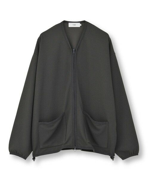 MEN'S BIGI / メンズビギ カーディガン・ボレロ | モダンテックカーディガン＜吸水速乾・ストレッチ・軽量・通気性・保温性＞（グレー）