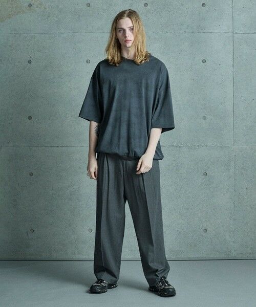 MEN'S BIGI / メンズビギ Tシャツ | ムラ染めプリントルーズフィットTEE | 詳細14