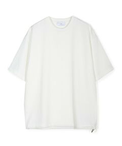 MEN'S BIGI / メンズビギ Tシャツ | シアサッカー調ルーズフィットTEE