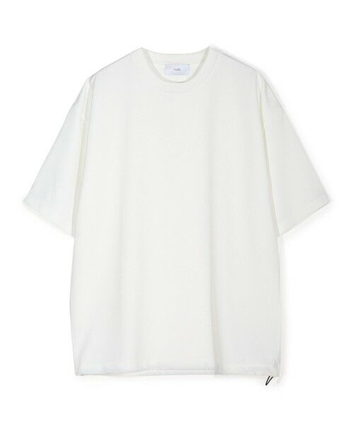 MEN'S BIGI / メンズビギ Tシャツ | シアサッカー調ルーズフィットTEE（ホワイト）