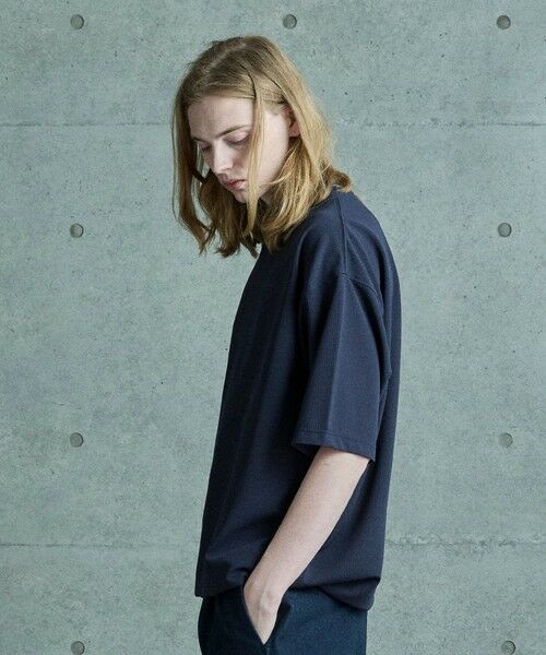 MEN'S BIGI / メンズビギ Tシャツ | シアサッカー調ルーズフィットTEE | 詳細15