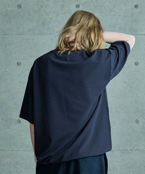 MEN'S BIGI / メンズビギ Tシャツ | シアサッカー調ルーズフィットTEE | 詳細16