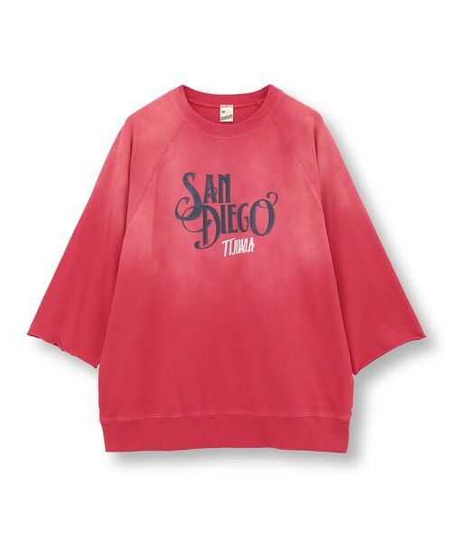 MEN'S BIGI / メンズビギ Tシャツ | 【SCREEN STARS/スクリーンスターズ】Sunburned sweat tee（レッド）