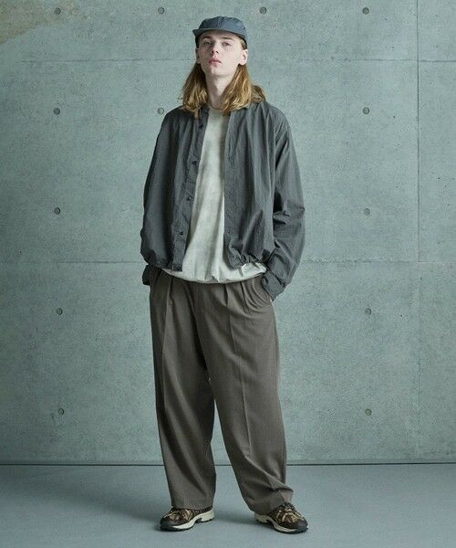 MEN'S BIGI / メンズビギ シャツ・ブラウス | コットンナイロンドローコードシャツ | 詳細2