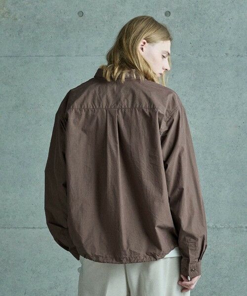 MEN'S BIGI / メンズビギ シャツ・ブラウス | コットンナイロンドローコードシャツ | 詳細10