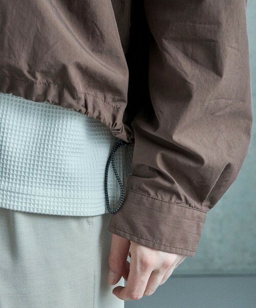 MEN'S BIGI / メンズビギ シャツ・ブラウス | コットンナイロンドローコードシャツ | 詳細11
