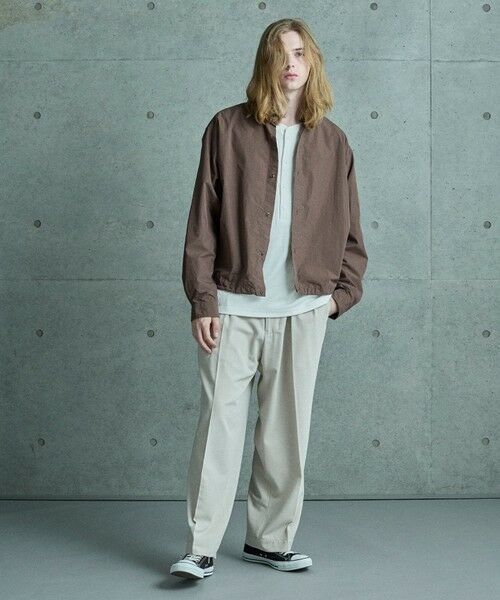 MEN'S BIGI / メンズビギ シャツ・ブラウス | コットンナイロンドローコードシャツ | 詳細13