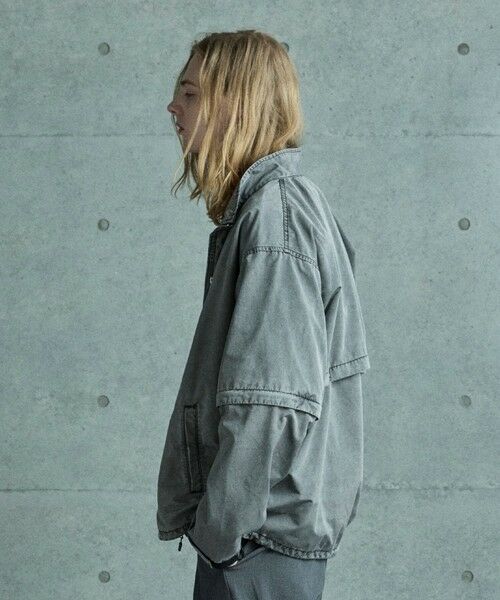 MEN'S BIGI / メンズビギ ブルゾン | 2WAYフェードスタンドブルゾン | 詳細13