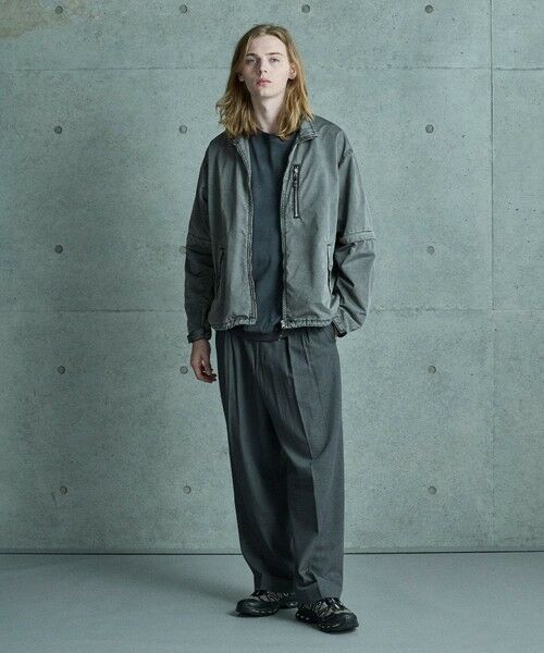 MEN'S BIGI / メンズビギ ブルゾン | 2WAYフェードスタンドブルゾン | 詳細27