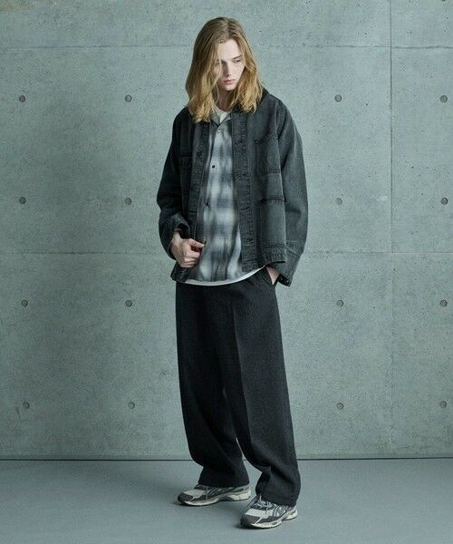 MEN'S BIGI / メンズビギ ブルゾン | デニムカバーオールジャケット | 詳細10