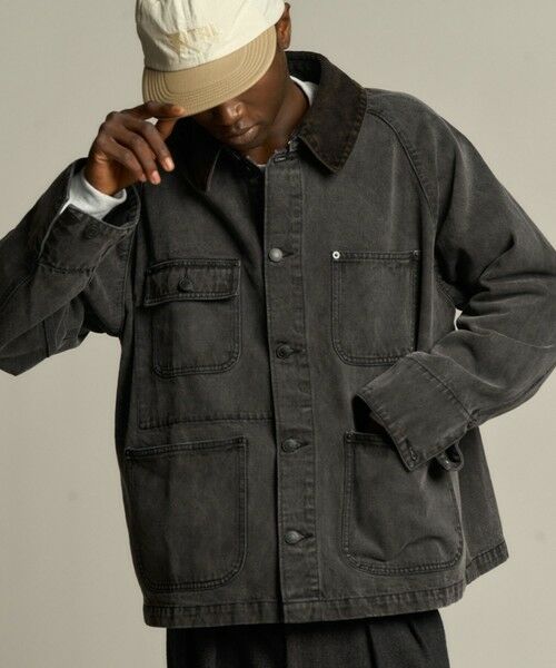 MEN'S BIGI / メンズビギ ブルゾン | デニムカバーオールジャケット | 詳細11