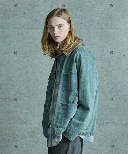 MEN'S BIGI / メンズビギ ブルゾン | デニムカバーオールジャケット | 詳細14