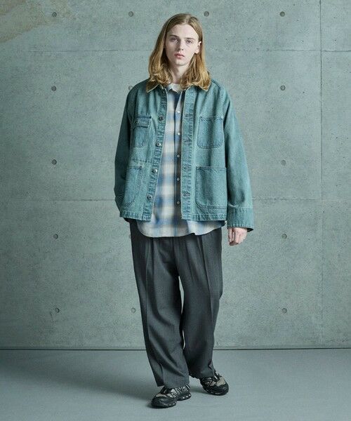 MEN'S BIGI / メンズビギ ブルゾン | デニムカバーオールジャケット | 詳細16