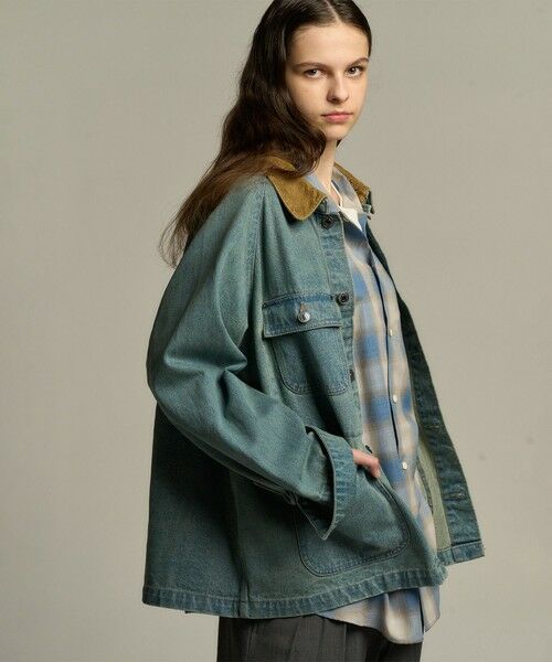 MEN'S BIGI / メンズビギ ブルゾン | デニムカバーオールジャケット | 詳細17