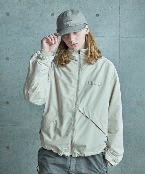 MEN'S BIGI / メンズビギ ブルゾン | リップストップ スタンドカラーブルゾン | 詳細1
