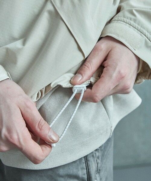 MEN'S BIGI / メンズビギ ブルゾン | リップストップ スタンドカラーブルゾン | 詳細4