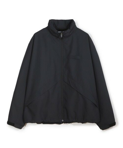 MEN'S BIGI / メンズビギ ブルゾン | リップストップ スタンドカラーブルゾン（ブラック）