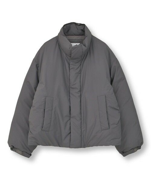 MEN'S BIGI / メンズビギ ブルゾン | ボクシーワイド パデットブルゾン（グレー）
