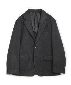 MEN'S BIGI / メンズビギ テーラードジャケット | ヘリンボーン柄テーラードジャケット