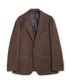 MEN'S BIGI / メンズビギ テーラードジャケット | ヘリンボーン柄テーラードジャケット