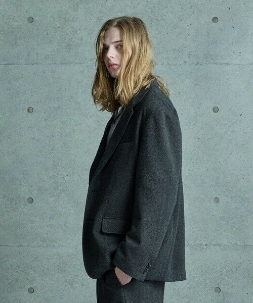 MEN'S BIGI / メンズビギ テーラードジャケット | ヘリンボーン柄テーラードジャケット | 詳細4