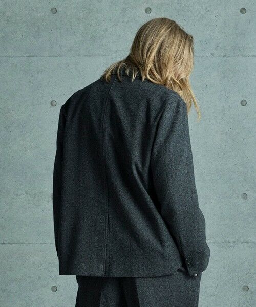 MEN'S BIGI / メンズビギ テーラードジャケット | ヘリンボーン柄テーラードジャケット | 詳細5