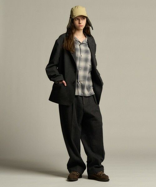 MEN'S BIGI / メンズビギ テーラードジャケット | ヘリンボーン柄テーラードジャケット | 詳細8